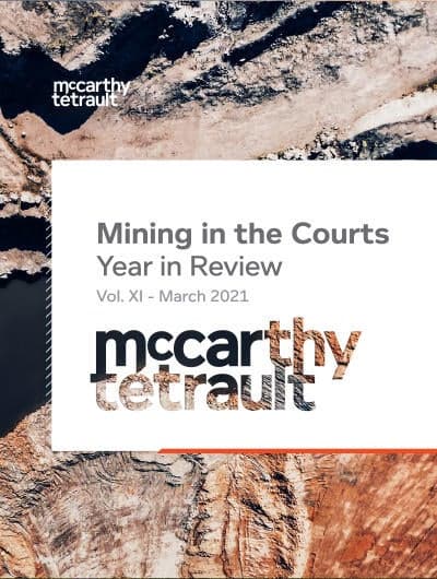 Mining in the Courts